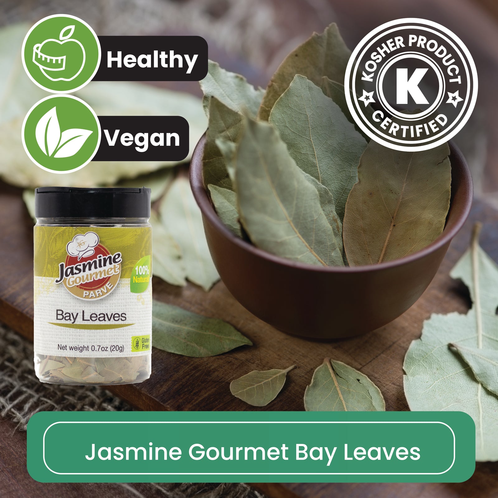 Jasmine Gourmet Bay Leaves
