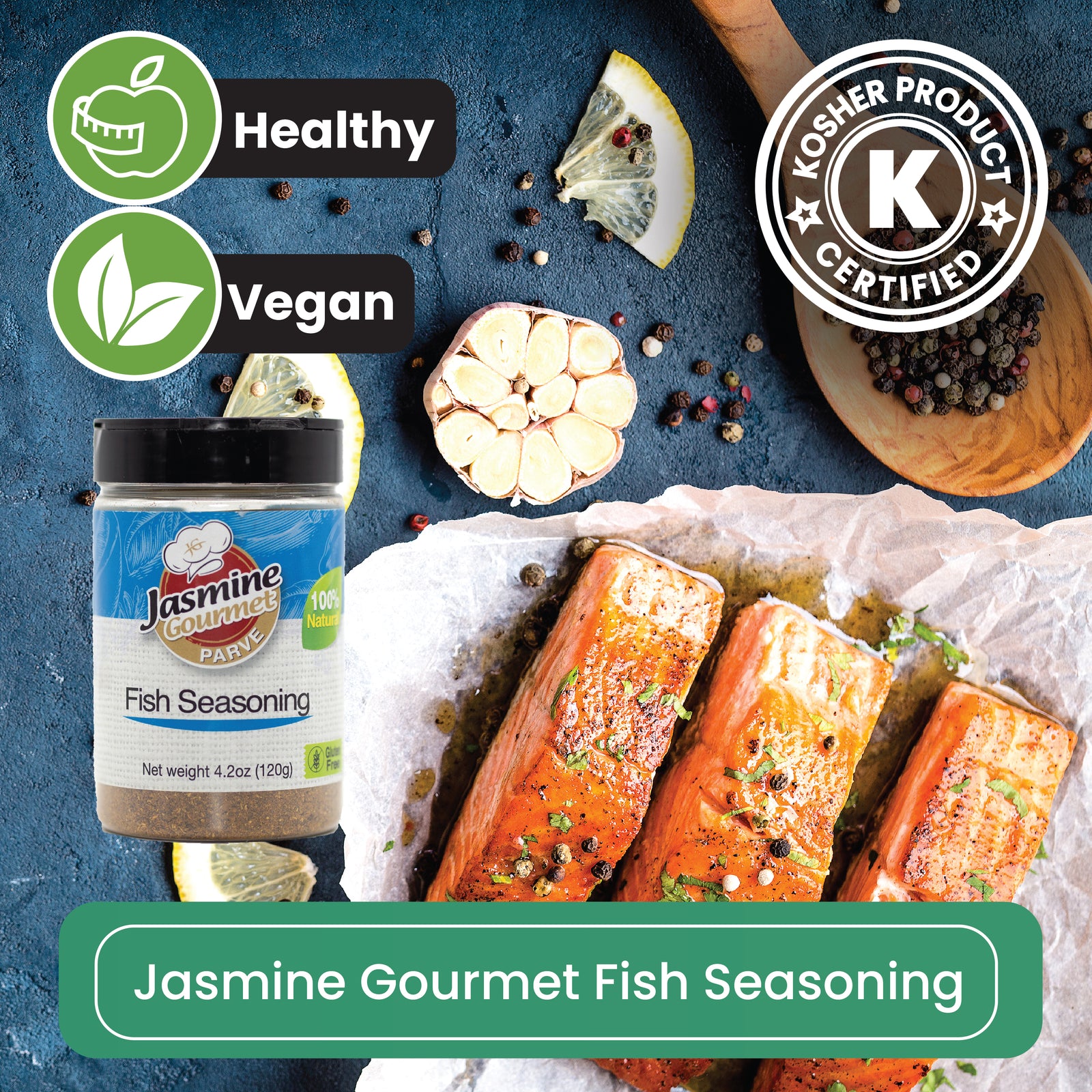 Jasmine Gourmet Fish Seasoning