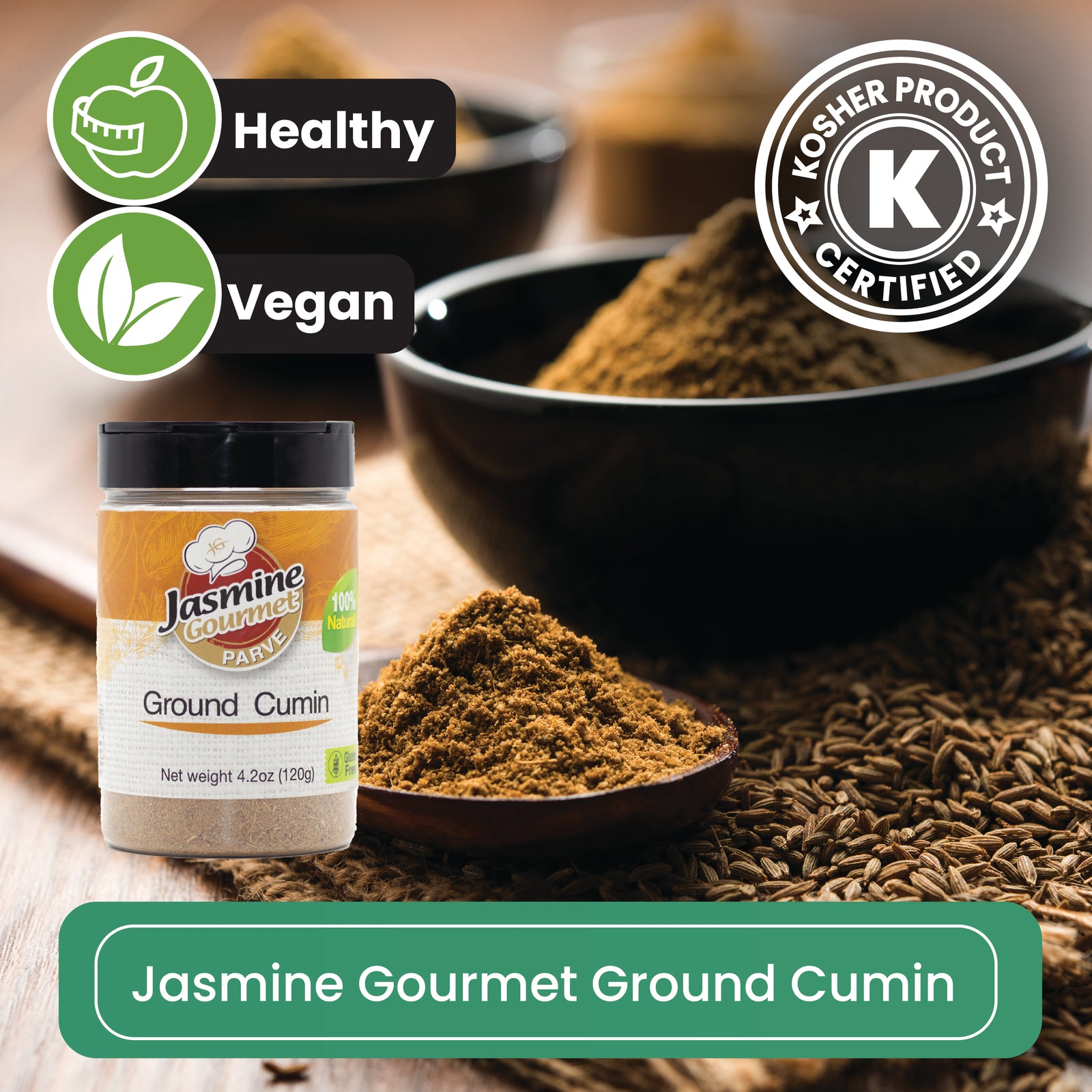 Jasmine Gourmet Ground Cumin