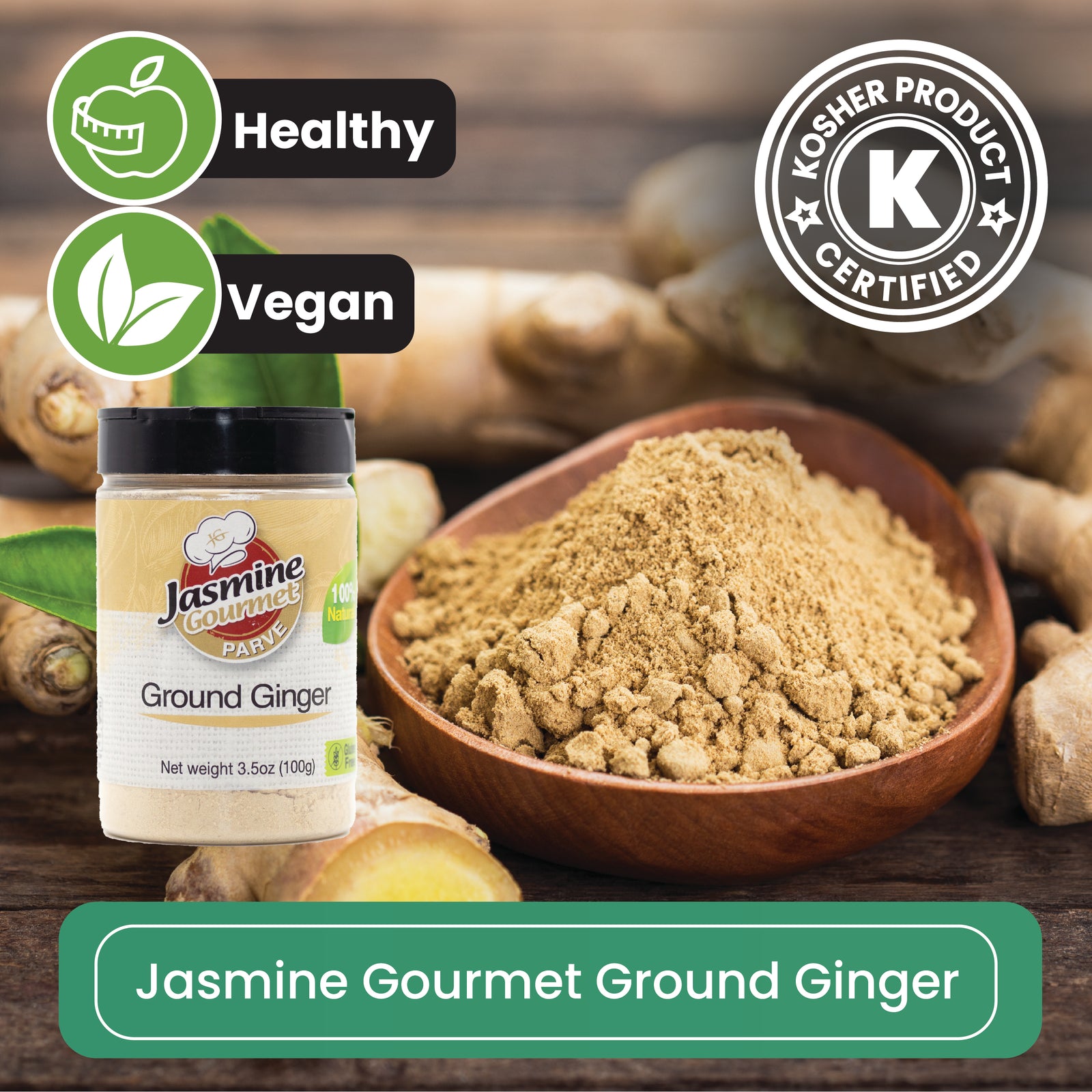 Jasmine Gourmet Ground Ginger