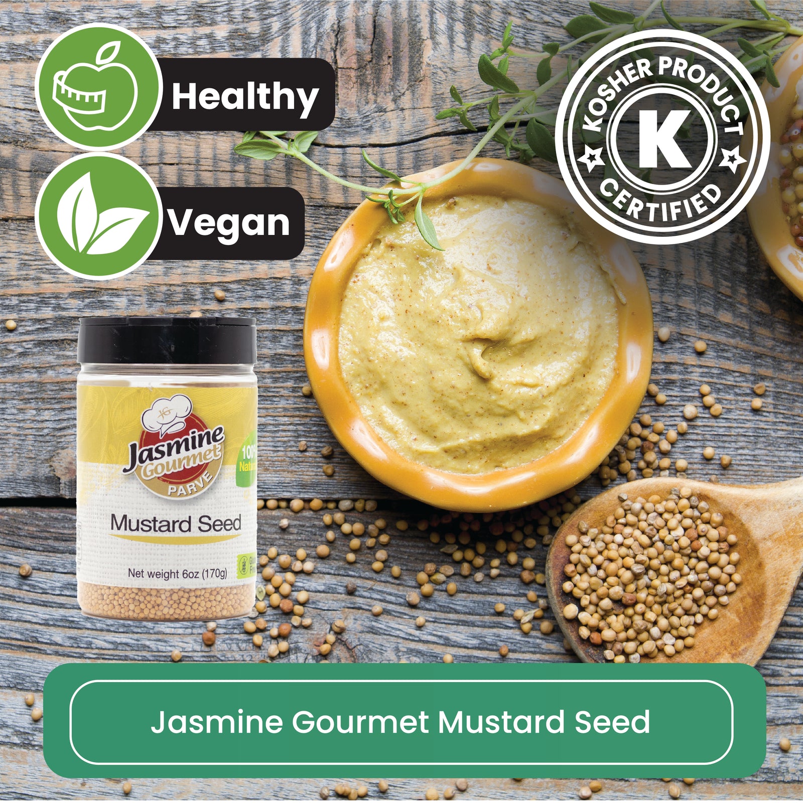 Jasmine Gourmet Mustard Seed