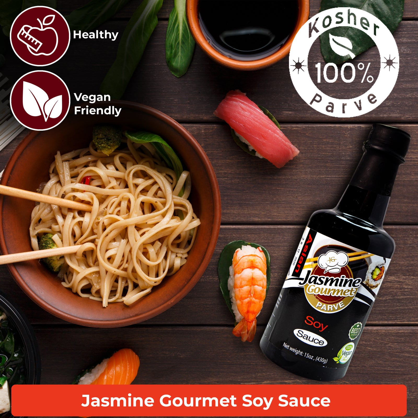 Jasmine Gourmet Soy Sauce
